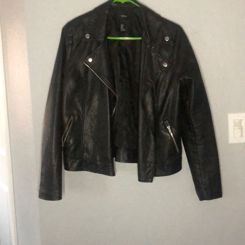 Leather jacket